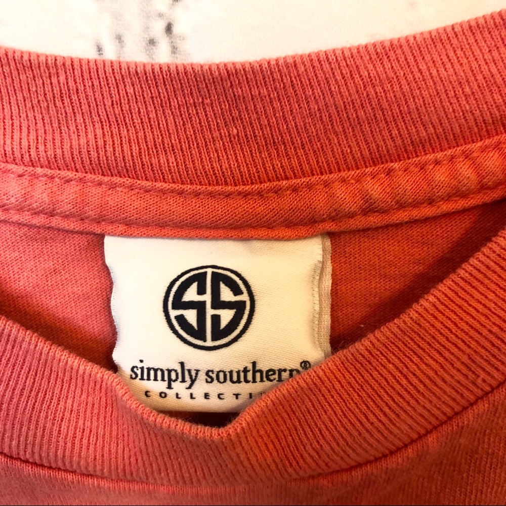 Simply Southern bow tie long sleeved t-shirt - Picture 6 of 6